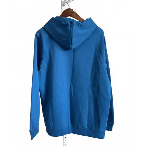 PUMA Blue Men's Hoodie with Logo - Picture 7 of 8